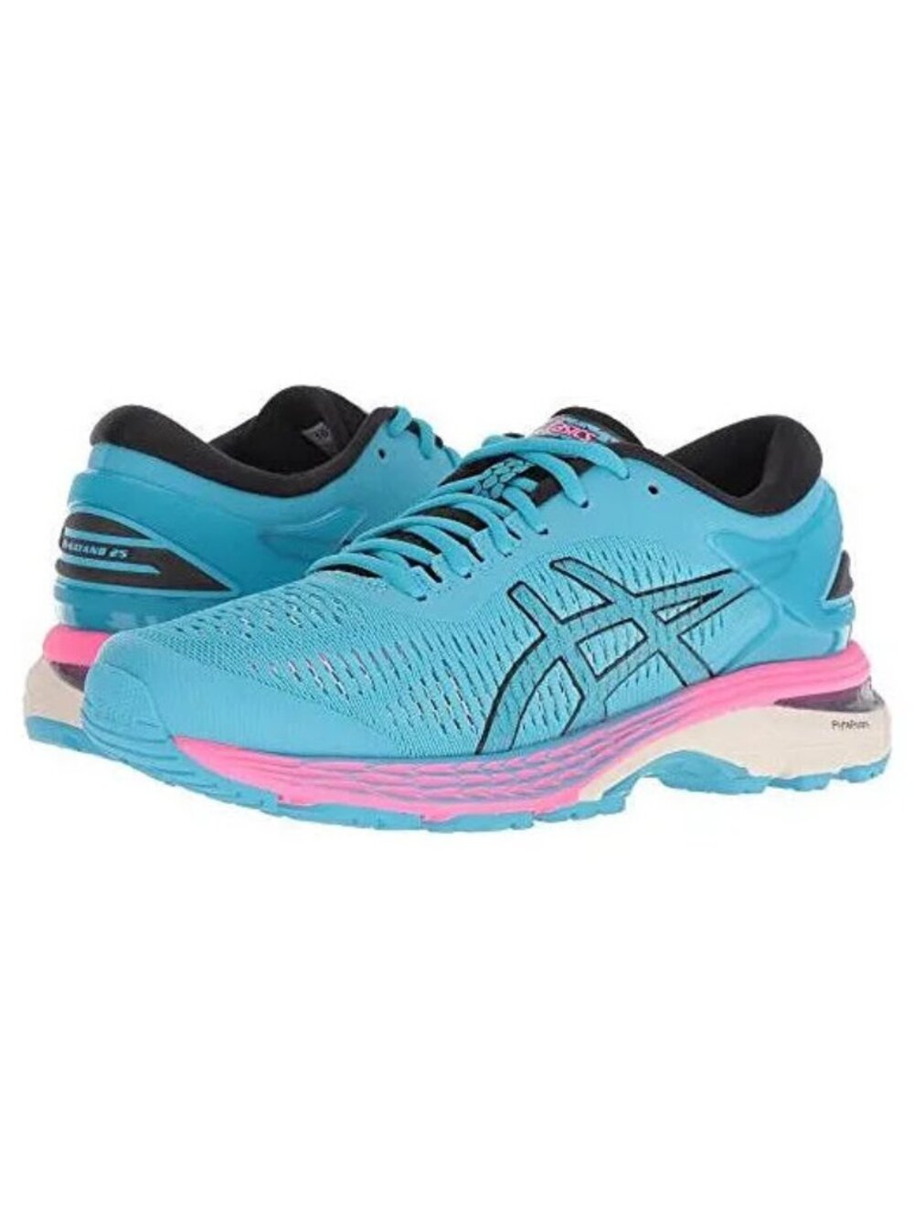 ASICS Gel-Kayano 25 Women's Running Shoes - Aquarium Blue Bla